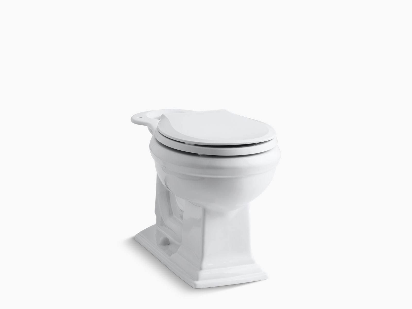 Kohler K-4387-0 Memoirs Comfort Height Round Front Toilet Bowl, White