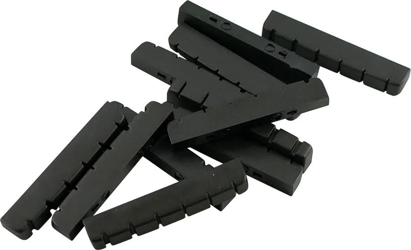 Graph Tech Black TUSQ XL Jumbo Gibson Style Slotted Nut PT-6000-00 Pack of 10