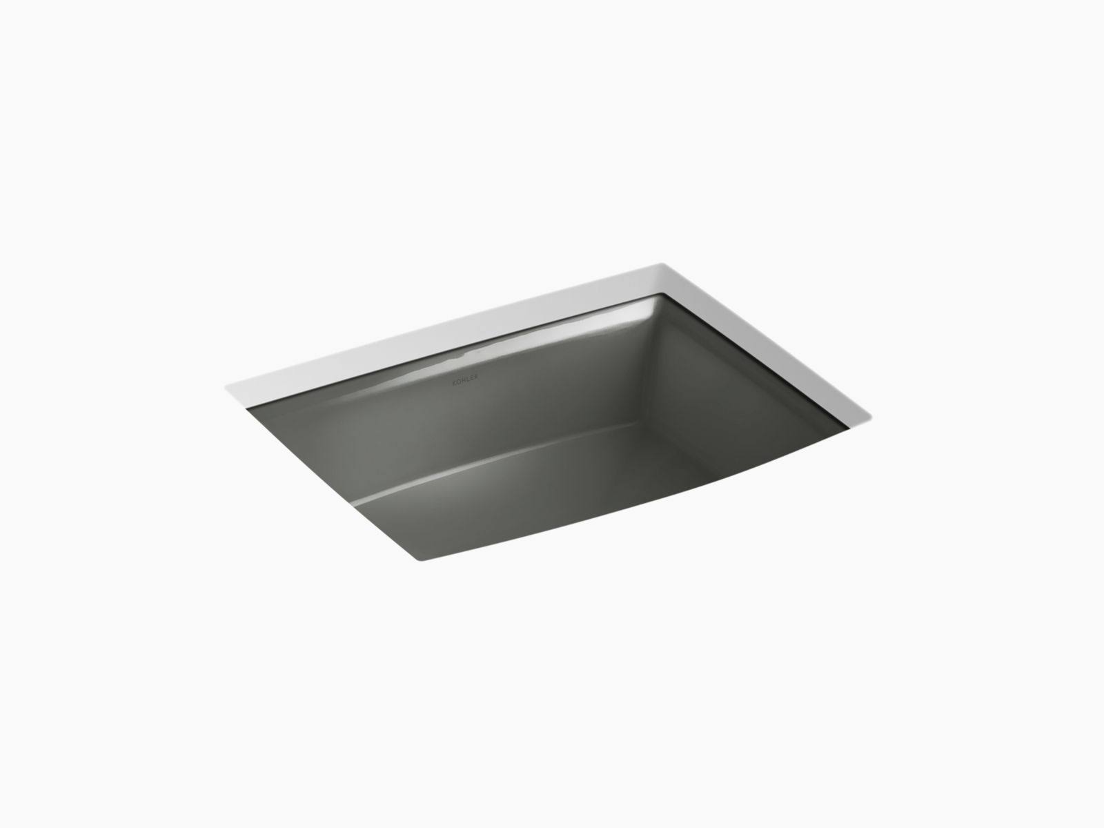 Kohler 2355-58 Archer Undermount Bathroom Sink - Thunder Grey