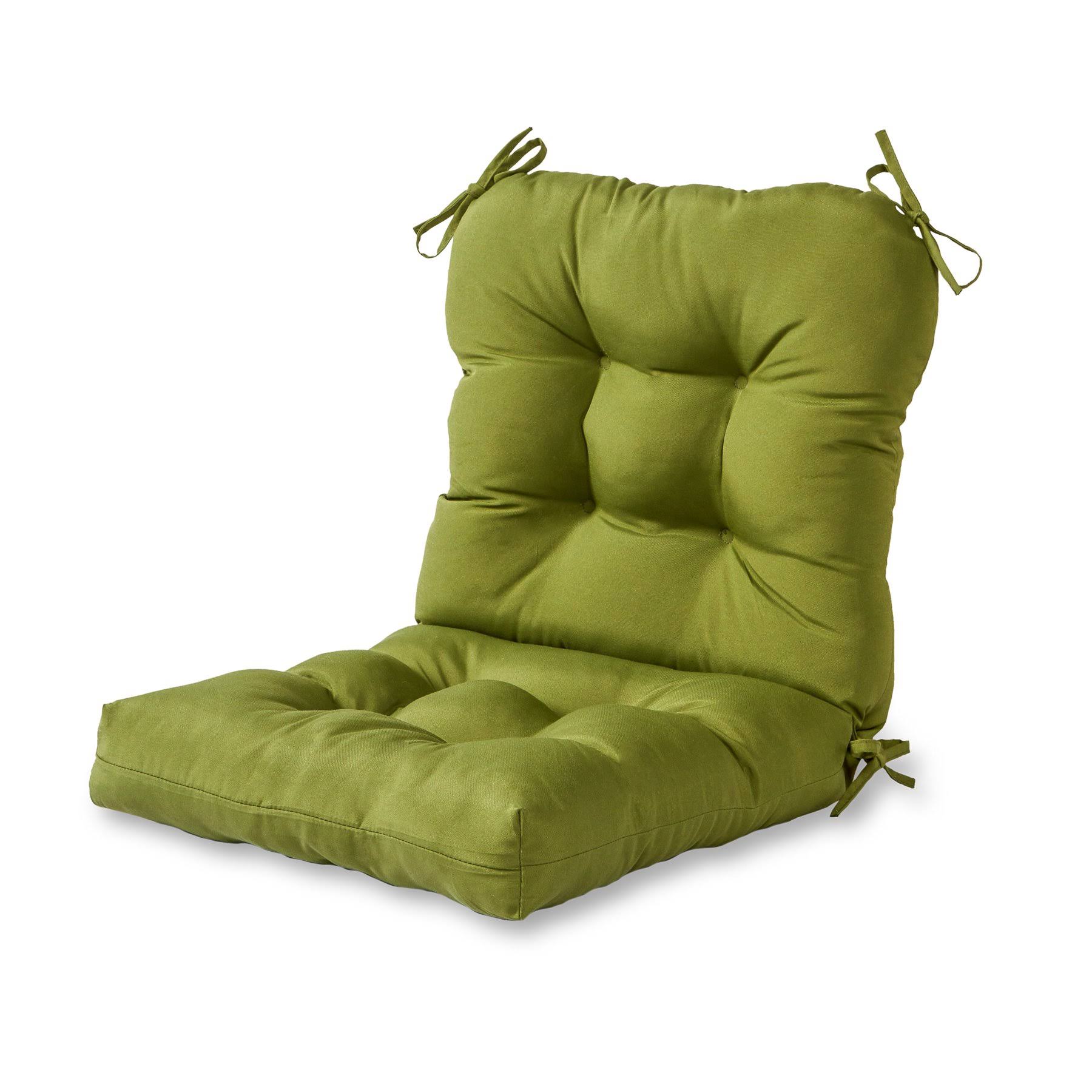 Greendale Home Fashions AZ5815-HUNTERGREEN Juniper 42&& x 21&& Outdoor Seat/Back Chair Cushion