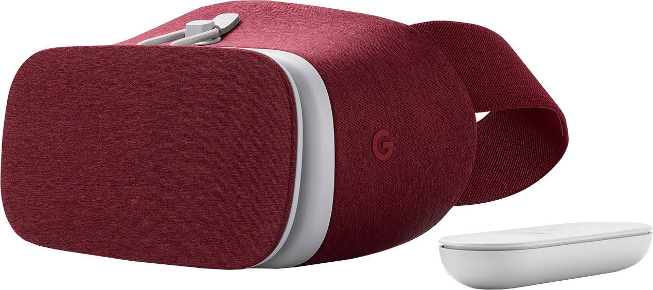 Google Daydream View Virtual Reality Headset - Crimson