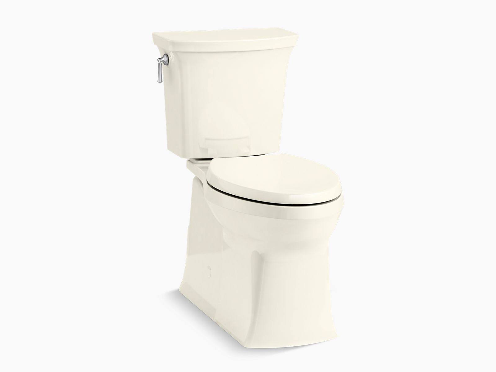 Kohler K-3814-96 Corbelle 16x22 Elongated Toilet - Comfort Height - Two Piece - Biscuit