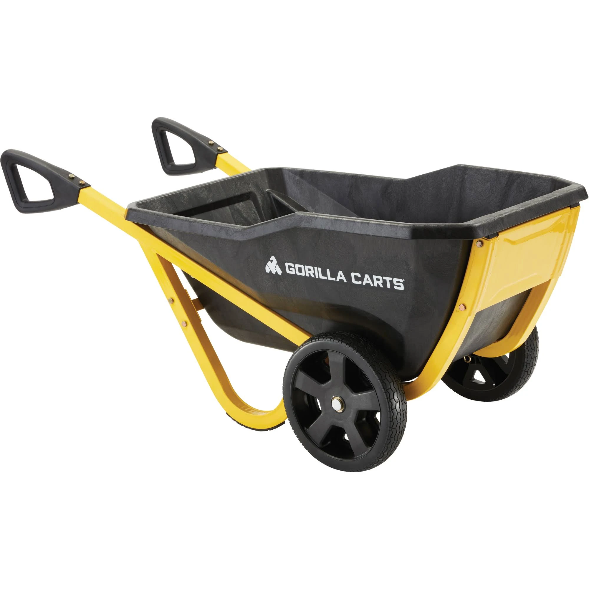 Gorilla Carts 7 Cu. ft. Evolution Poly Yard Cart