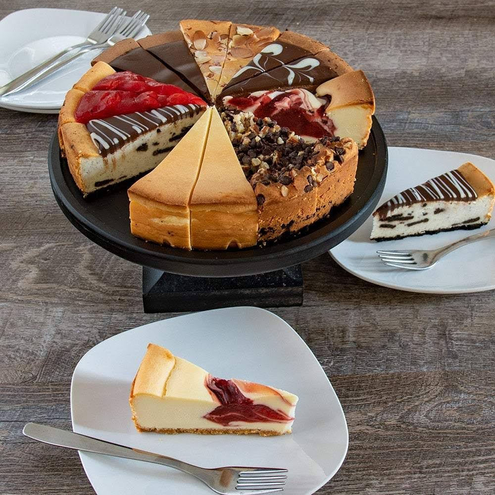 Gourmet Gift Baskets President&s Choice Cheesecake Sampler