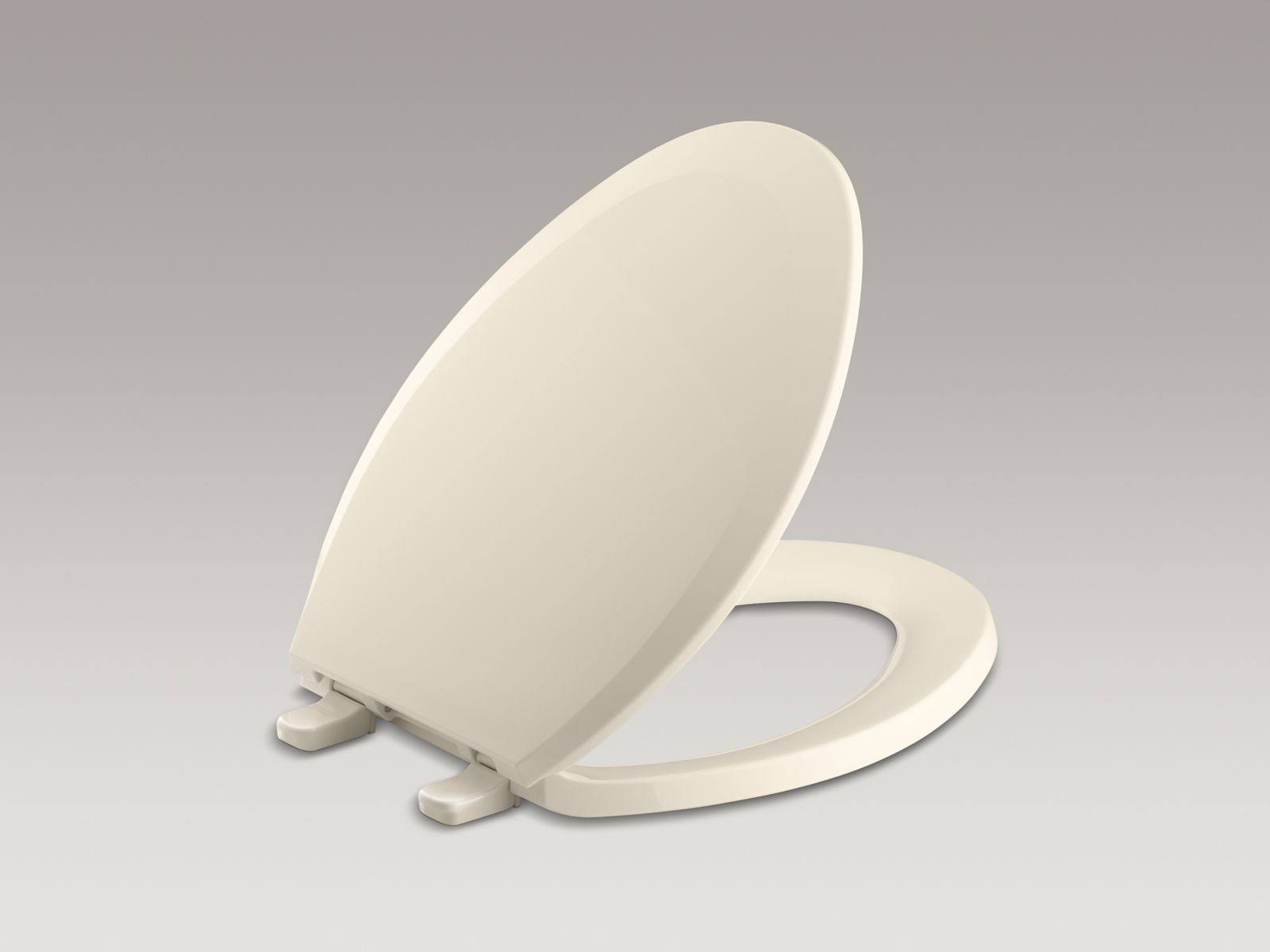Kohler 4652-89 Lustra with Quick-Release Hinges Elongated Toilet Seat
