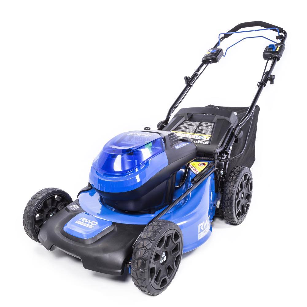 Kobalt 40-Volt Max Brushless Lithium Ion Self-Propelled 20-in Cordless Electric Lawn Mower KMP 2040-06