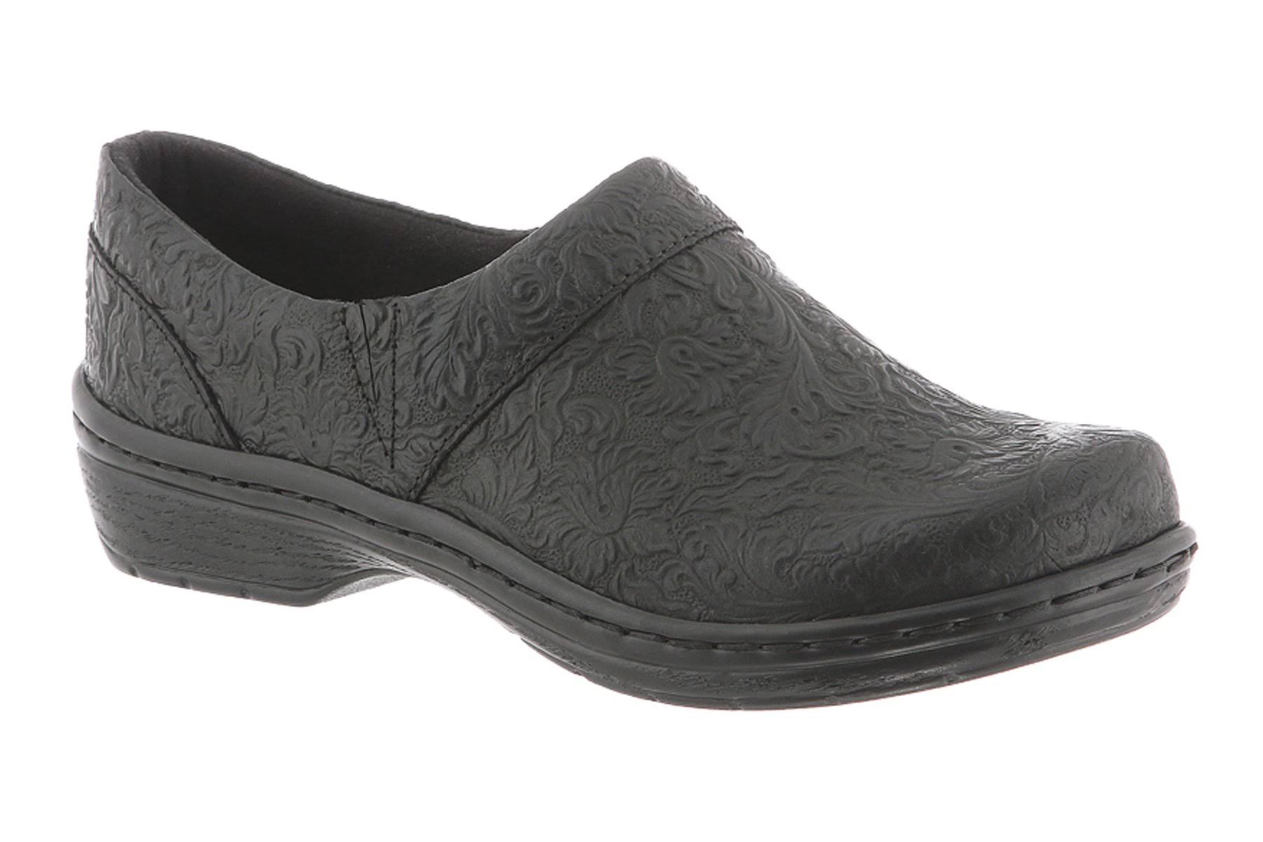 Women&s Klogs Footwear Mission Black Tooled - in Size 8.5