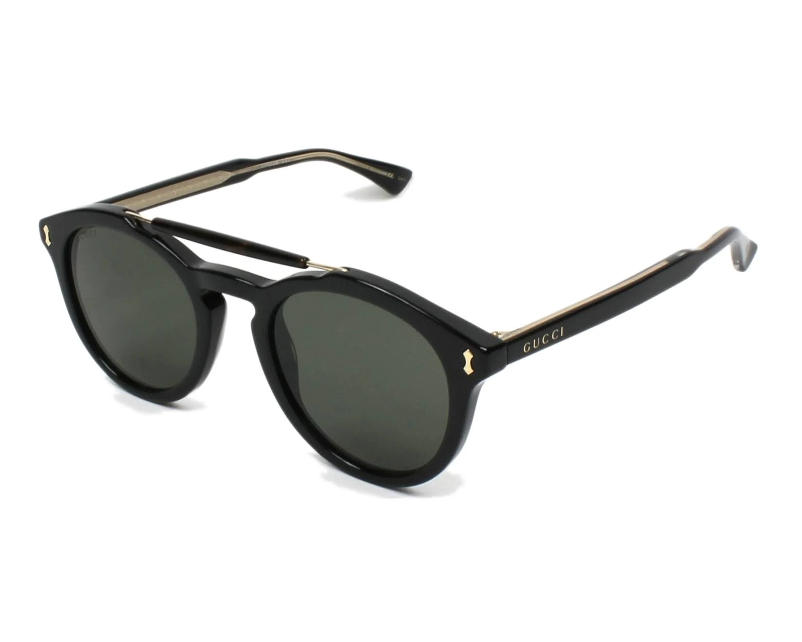 Gucci - GG0124S-001 Black Sunglasses / Grey Lenses