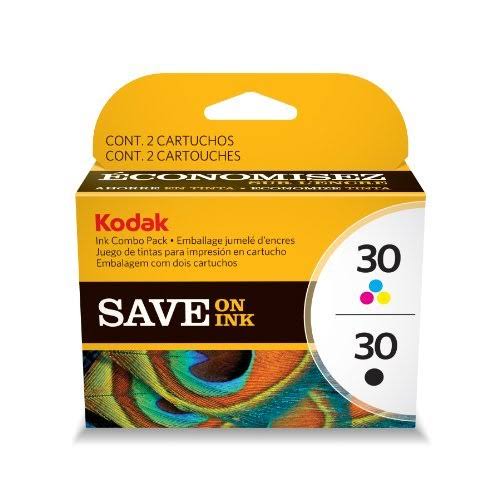 Kodak 30B/30C Combo Ink Cartridge - Black/Color - 1 Year Limited Warranty 8781098