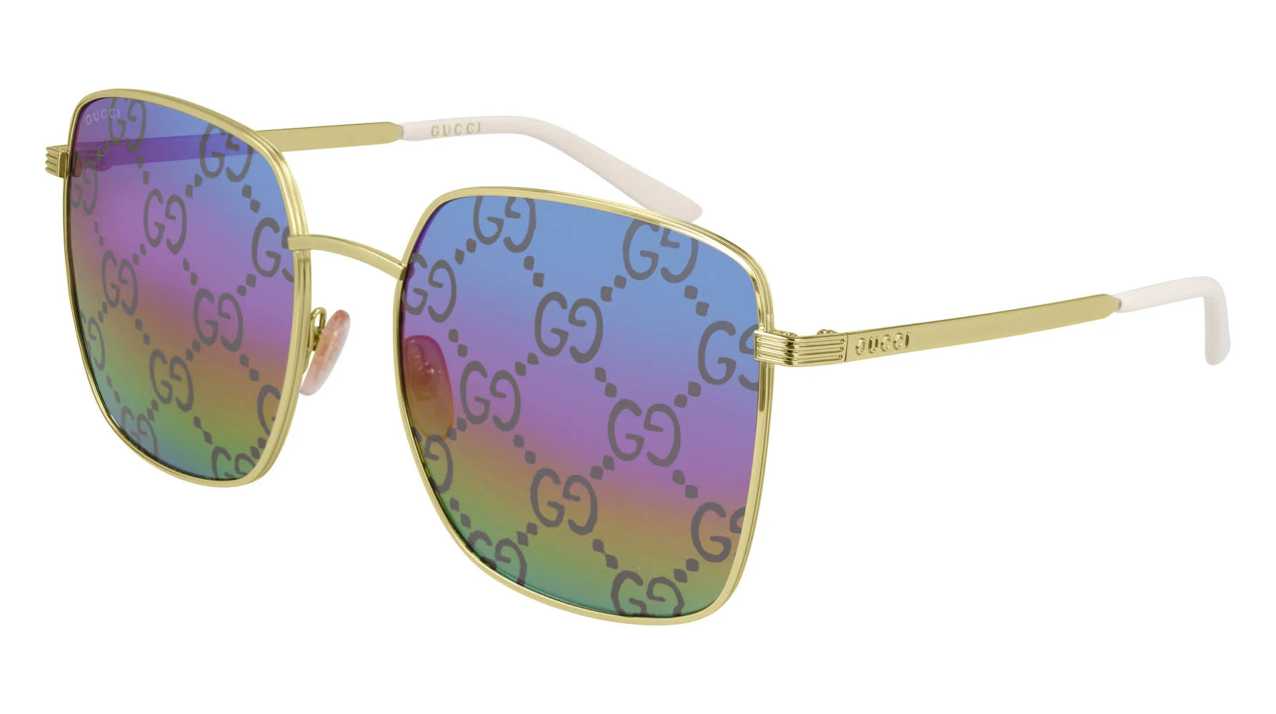 Gucci GG0802S Women Sunglasses - Gold