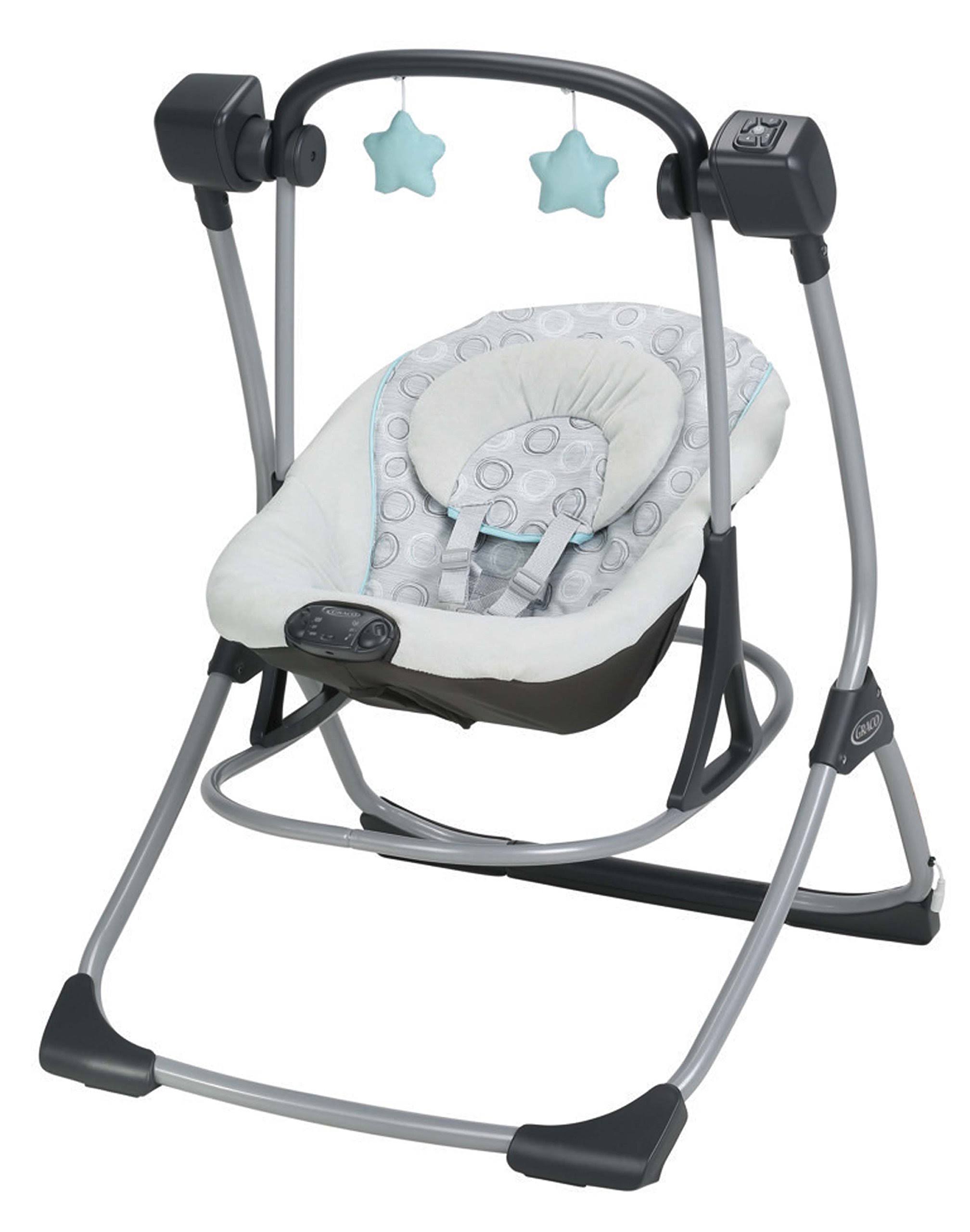 Graco Cozy Duet Swing u0026 Rocker - Tenley