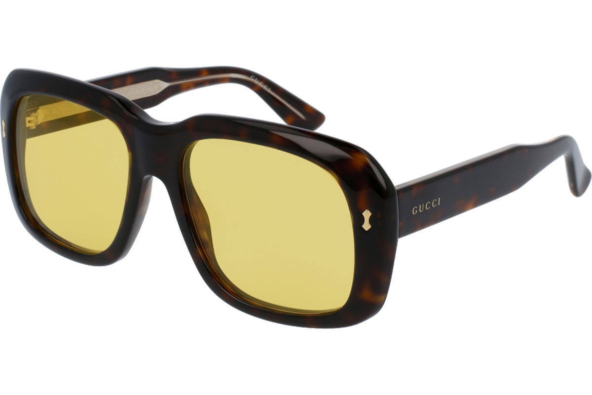 Gucci Gg0049s sunglasses color 002 havana/yellow