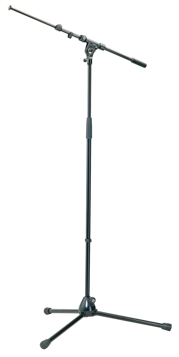 K u0026 M Microphone Stand with Telescopic Boom Arm