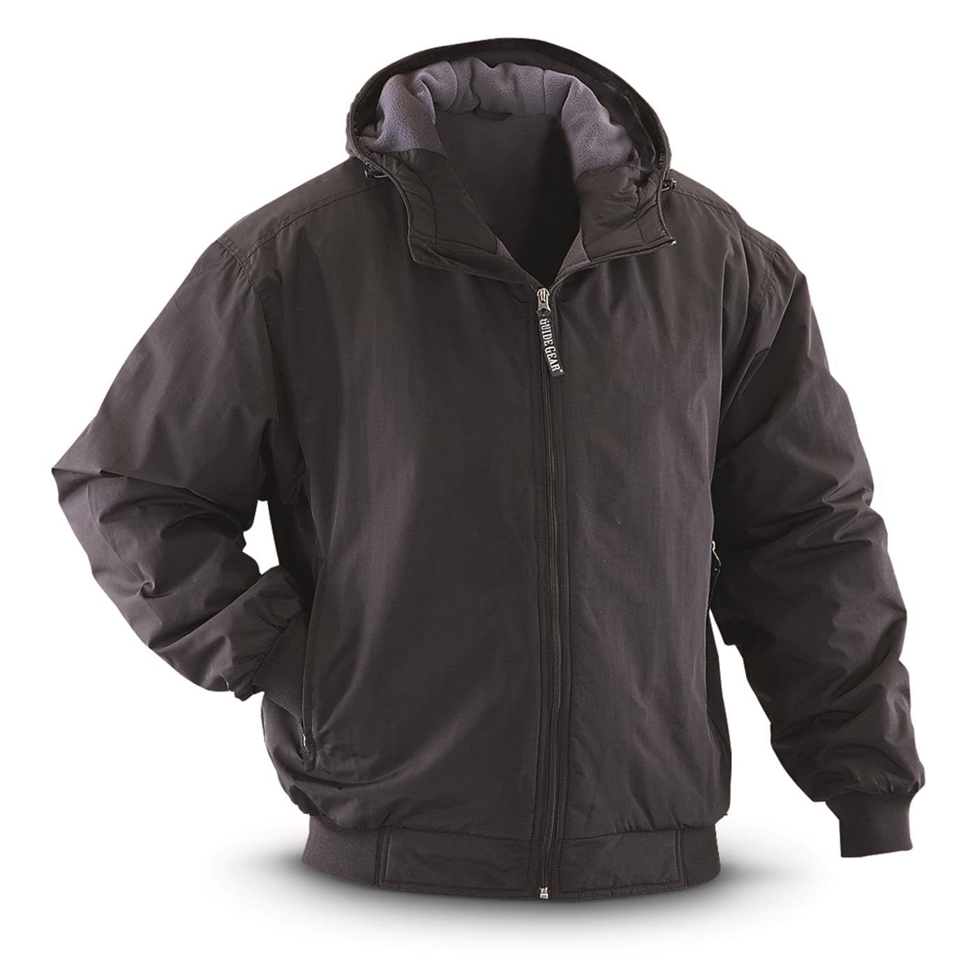 Guide Gear Men&s Hooded Cascade Jacket, Size: XL, Dark Spruce