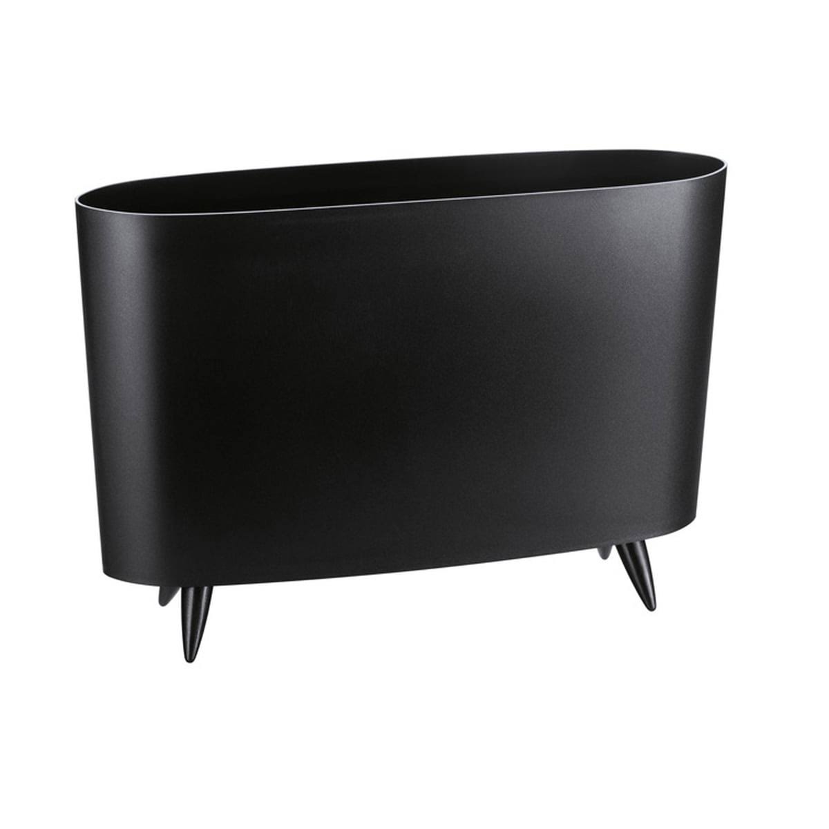 Koziol - Milano Magazine Rack, Black