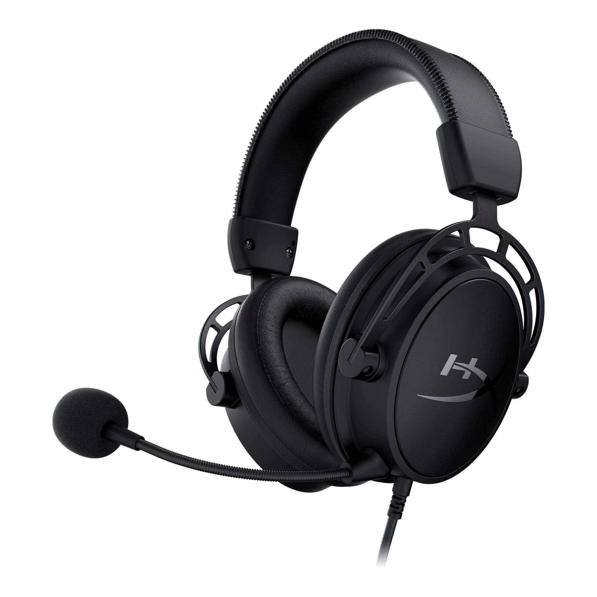 HyperX - Cloud Alpha Pro Wired Stereo Gaming Headset, for PC, PS4, Xbox One - Blackout - Black