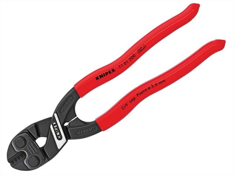 Knipex Cobolt Compact Bolt Cutter 200mm PVC Grip