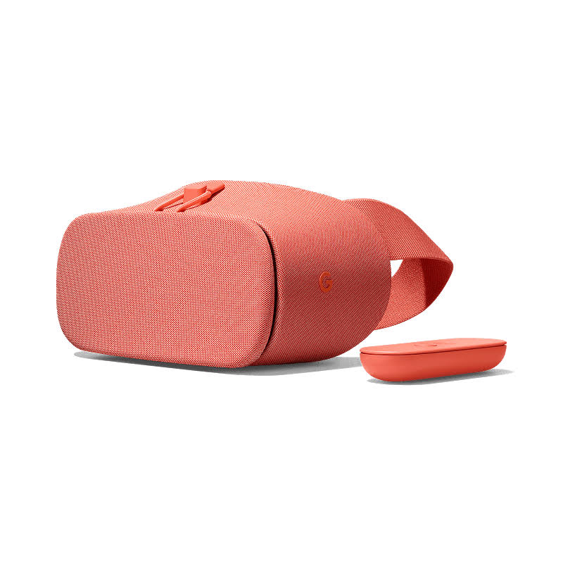 Google Daydream View 2017 Virtual Reality Headset, Coral