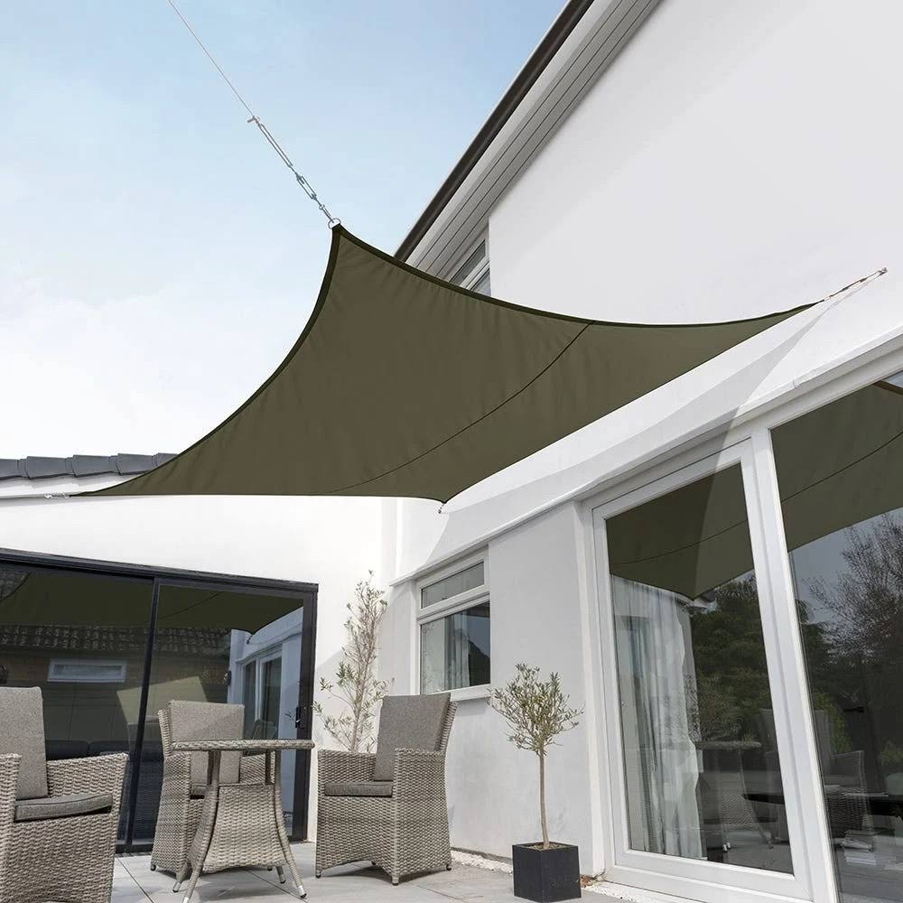 Kookaburra 17ft 9x22 Sage Waterproof Woven Square Sail Shade