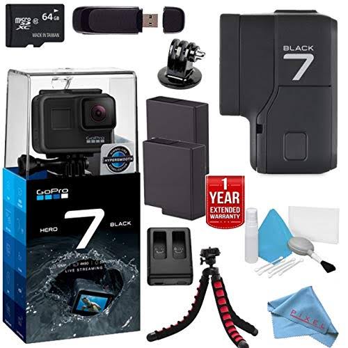 Hero7 Hero 7 Action Digital Video Camera Black Advanced Bundle