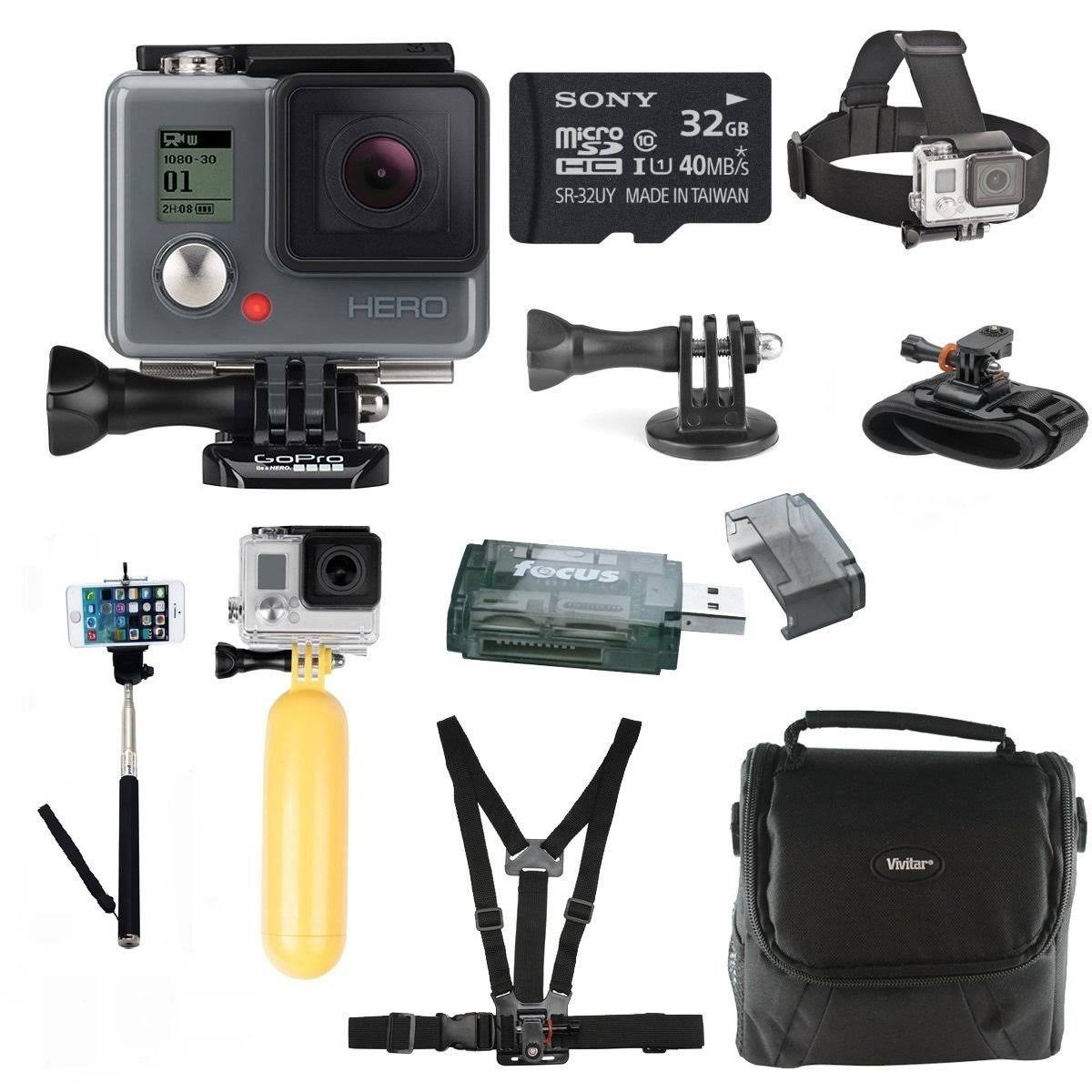 GoPro Hero HD with 64GB Deluxe Accessory Bundle