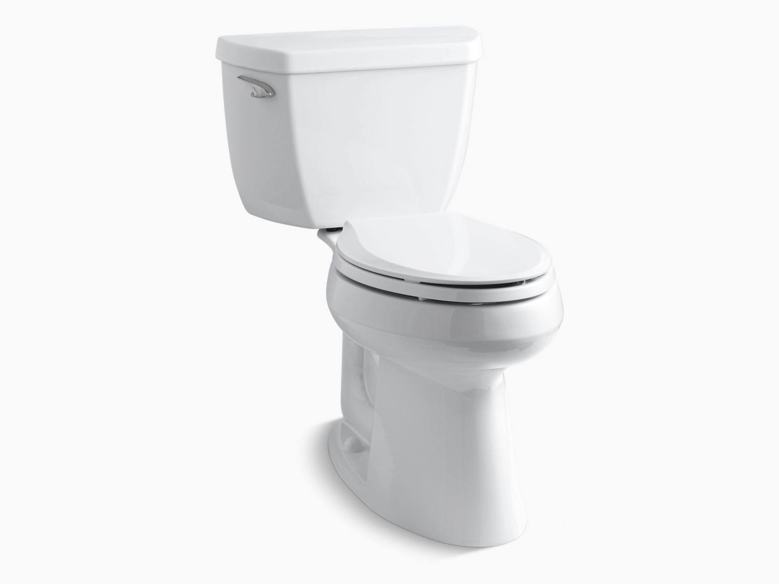 Kohler K-3713-0 Highline Classic 16x22 Elongated Toilet - Comfort Height - Two Piece - White