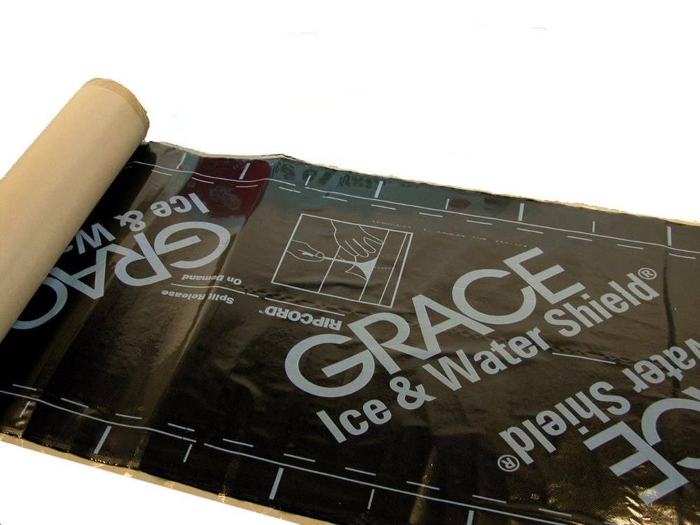 Grace Ice u0026 Water Shield Roofing Underlayment 36x22 x 36& Roll - 108 Sq. ft.