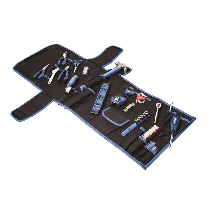 Kobalt 73-Piece Standard (SAE) and Metric Mechanic&s Tool Set Soft