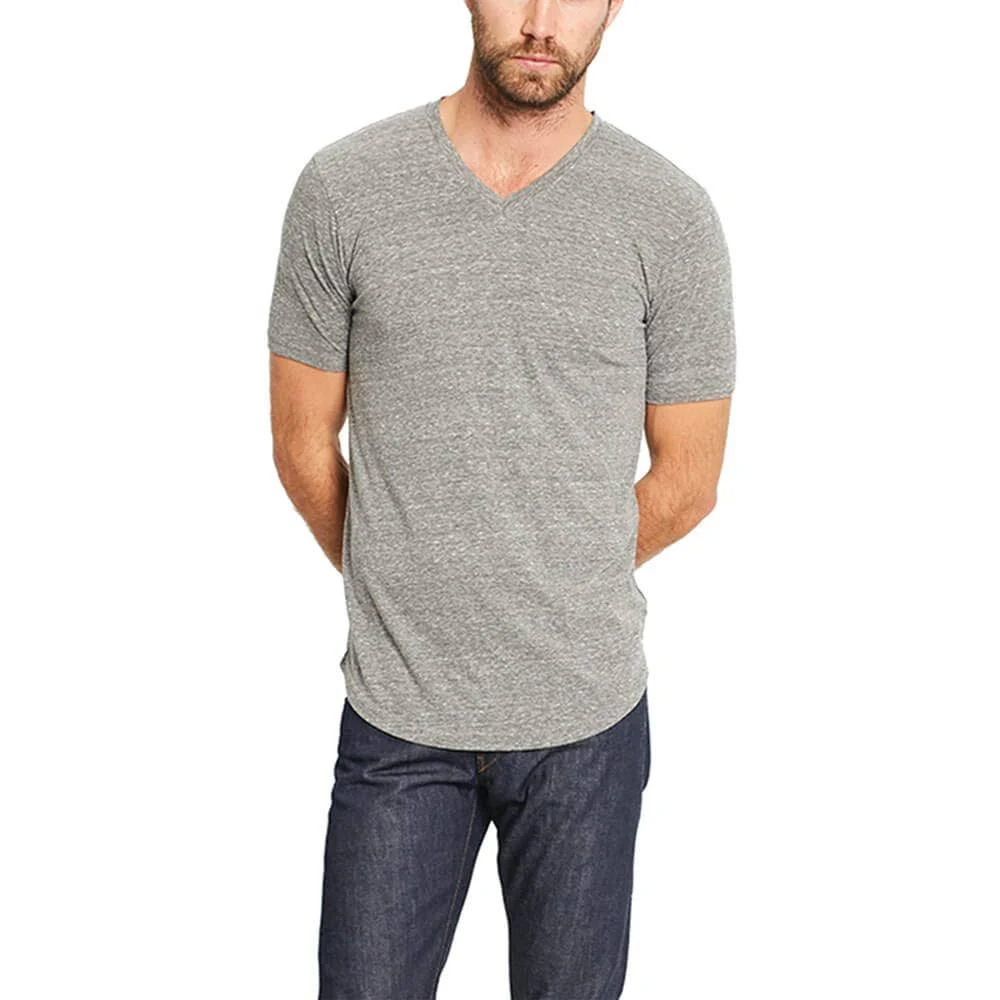 Goodlife S/S Triblend Scallop V-Neck