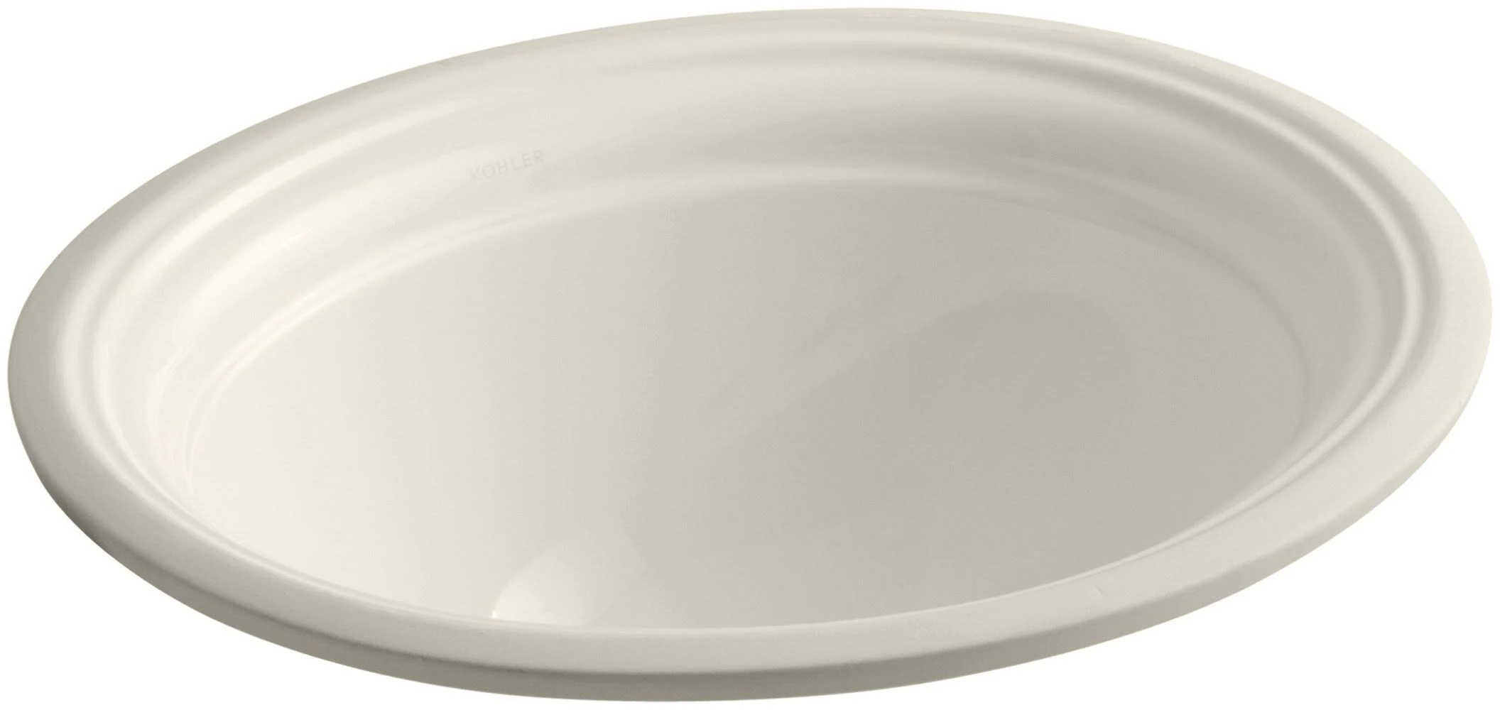 KOHLER K-2350-47 Devonshire 16-7/8 In. Undermount Bathroom Sink, Almond