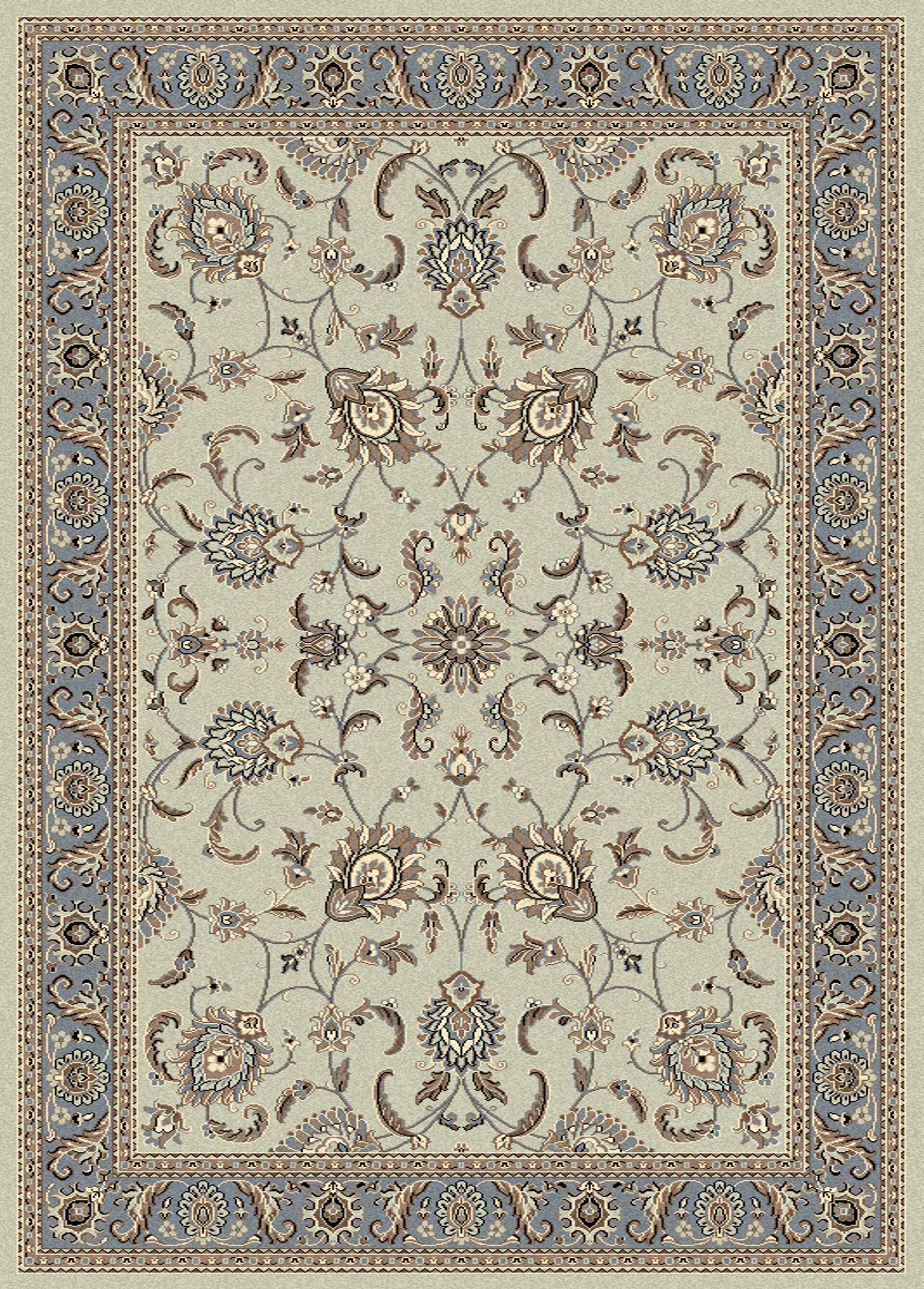 Radici USA Alba 1426 5&5x22 x 7&7x22 Green Area Rug