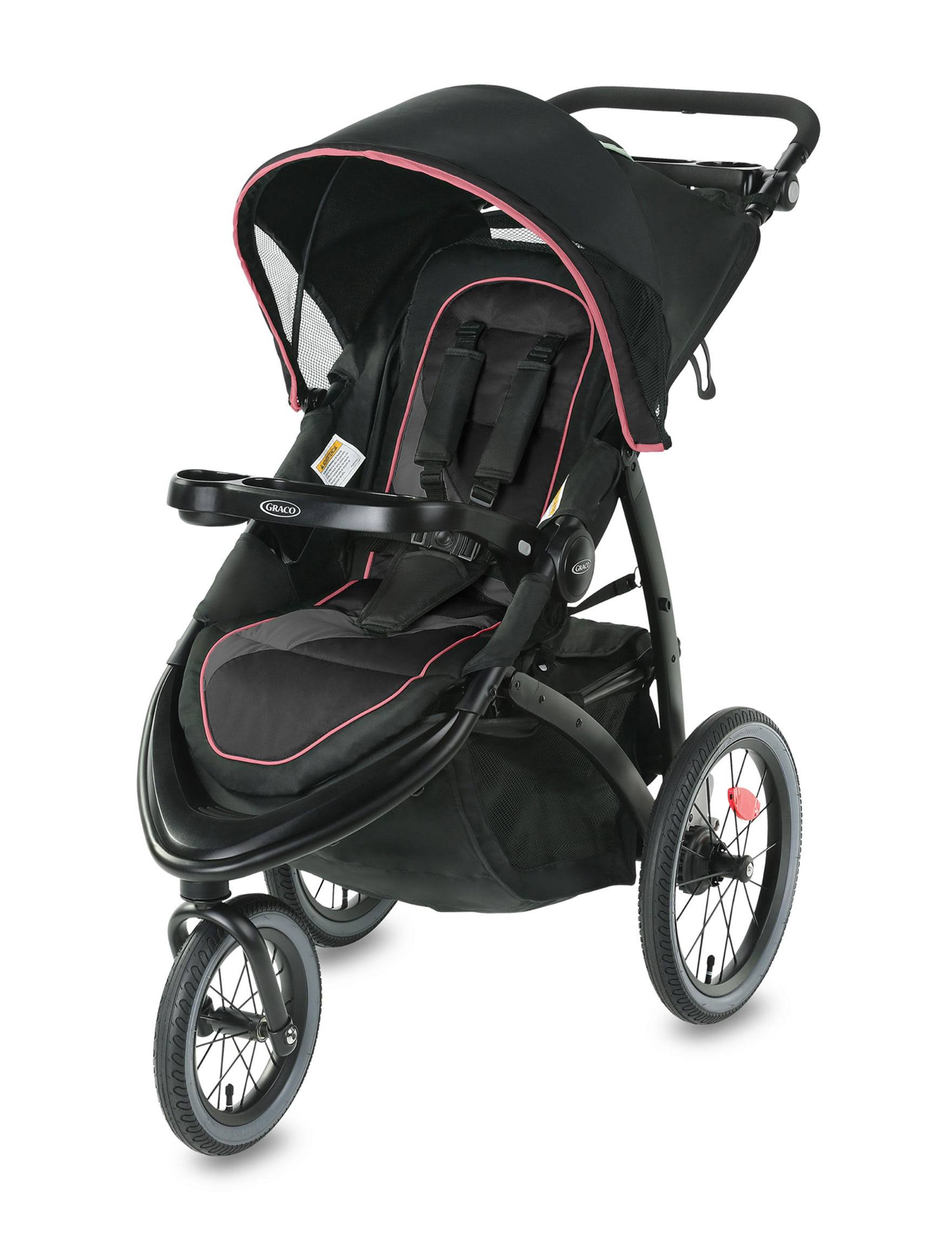 Graco FastAction Jogger LX Stroller, Tansy, Pink