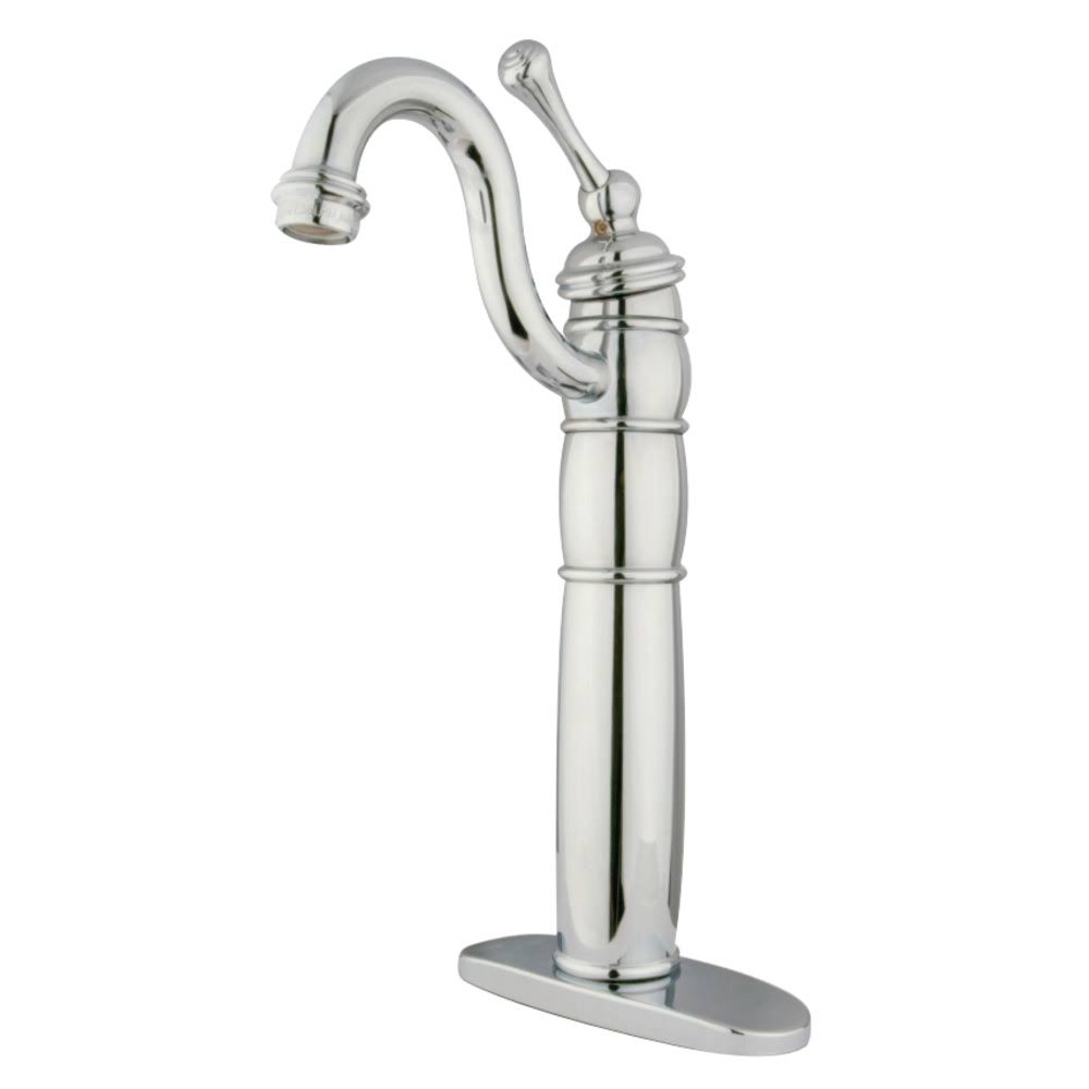 Kingston Brass Heritage Vessel Sink Faucet; Polished Chrome KB1421BL