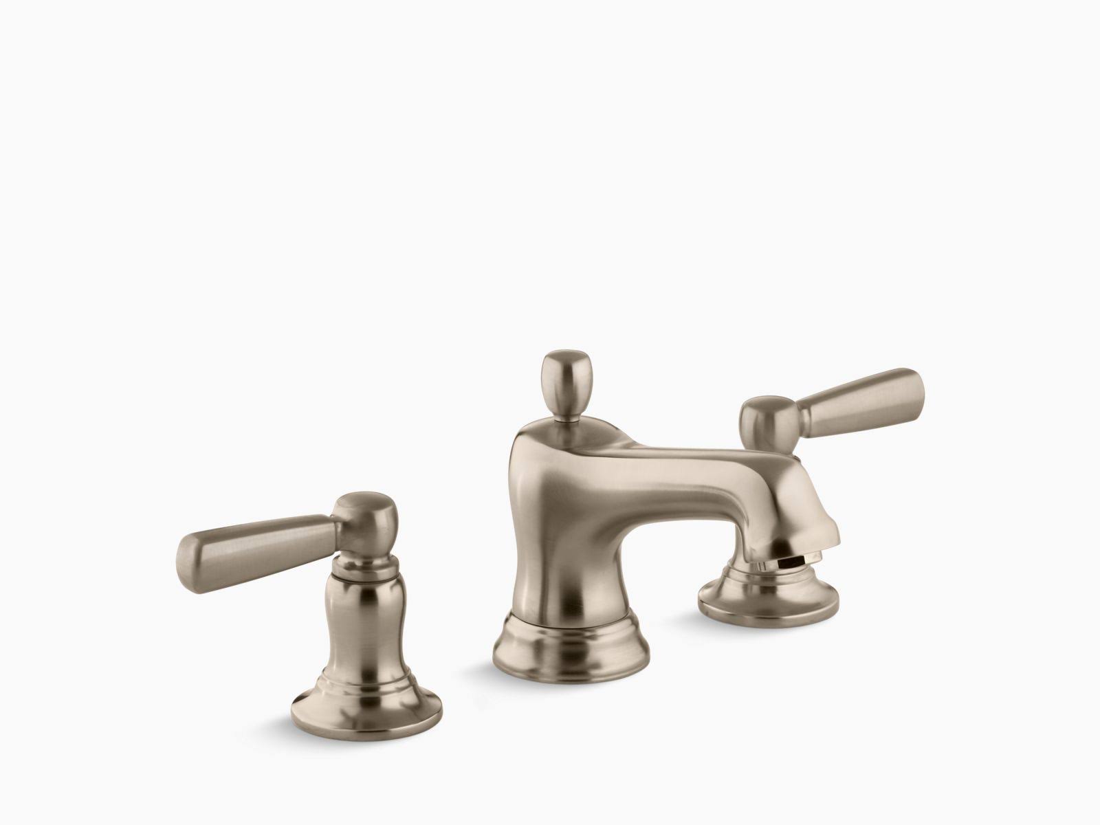 Kohler K-10577-4 Brushed Bronze Bancroft Widespread Bathroom Faucet