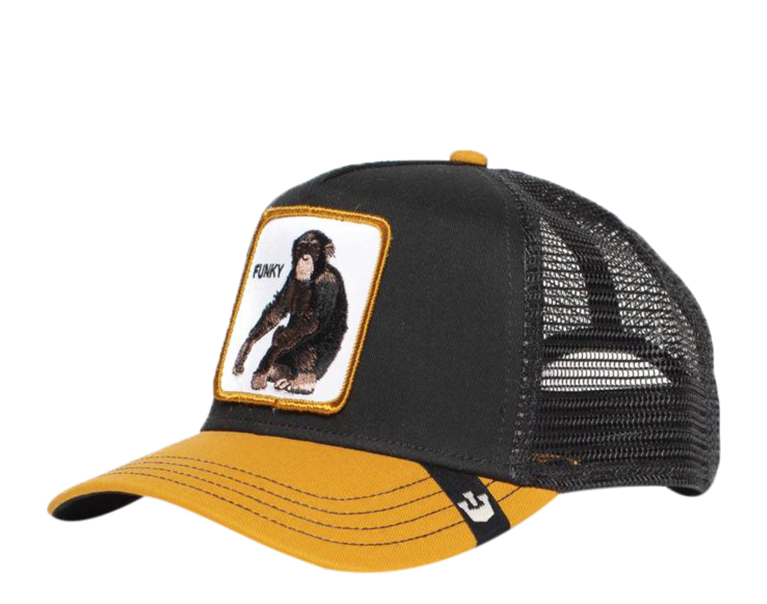 Goorin Bros. Youth Little Monkey Black and Yellow Trucker Hat