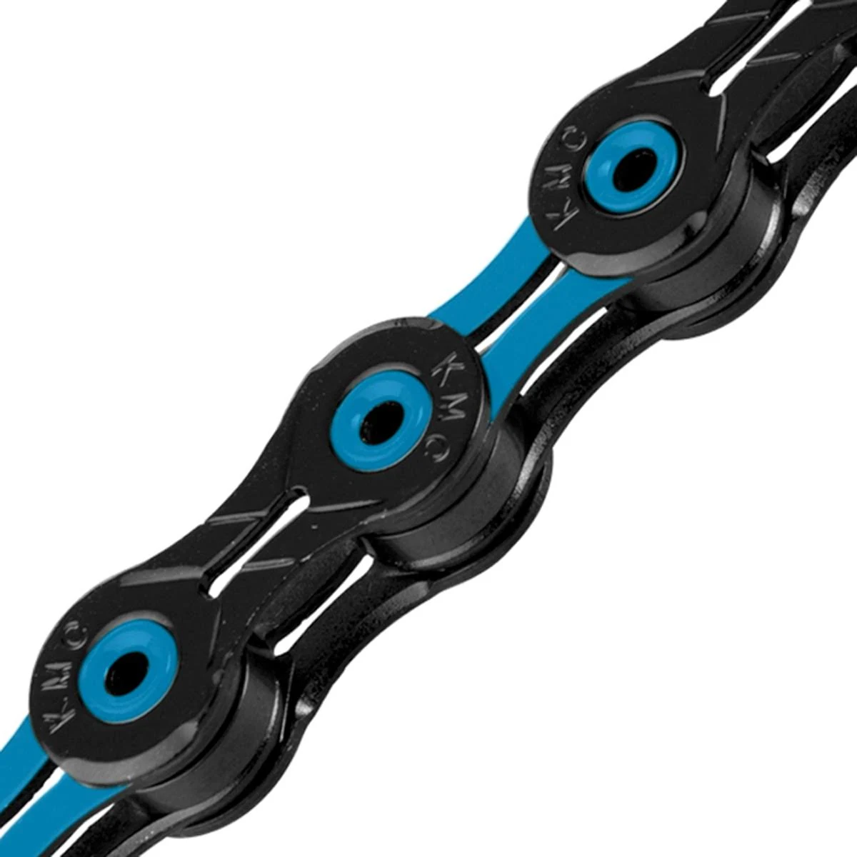 KMC X11SL DLC 116L 11-Speed Bicycle Chain, Black/Blue