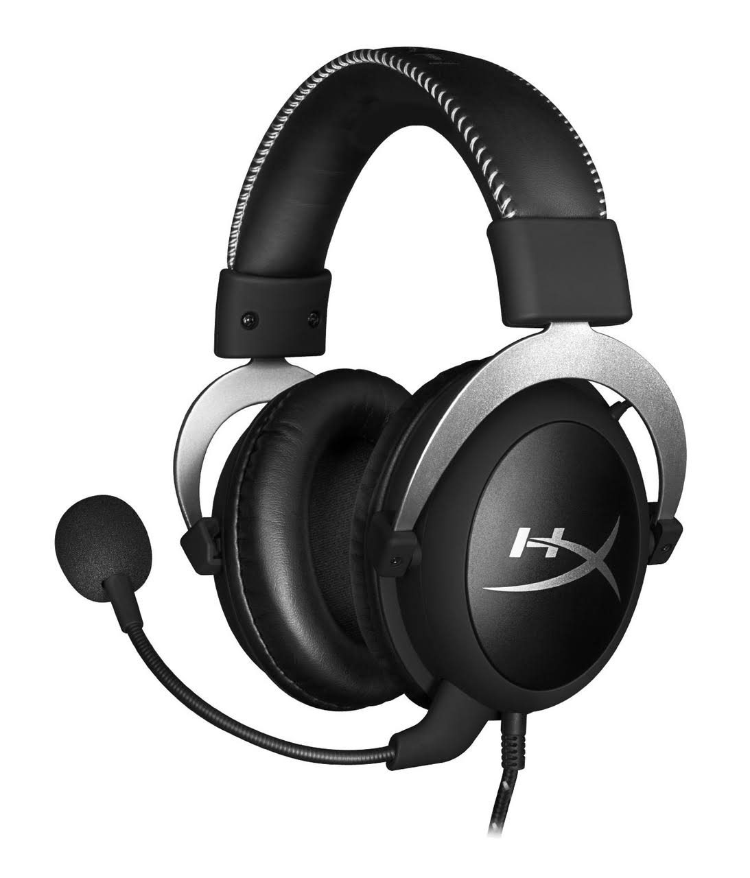 HyperX Cloud Pro Gaming Headset - Silver - with In-Line Audio Control for Ps4, x