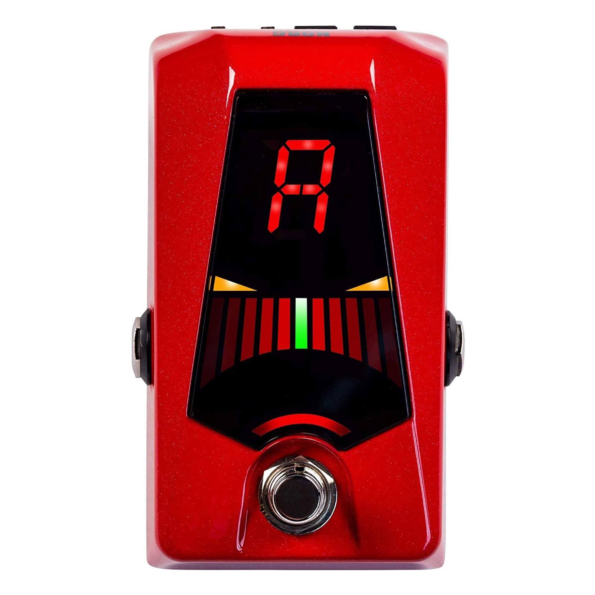 Korg Pitchblack Advance Tuner Metallic Red