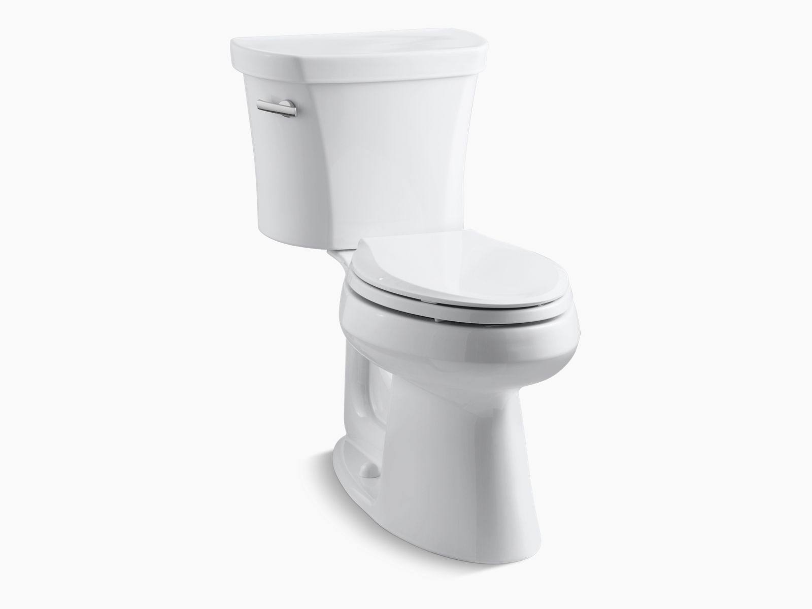 Kohler K-3949-0 Highline 1.28 GPF Elongated Two-Piece Toilet Finish: White