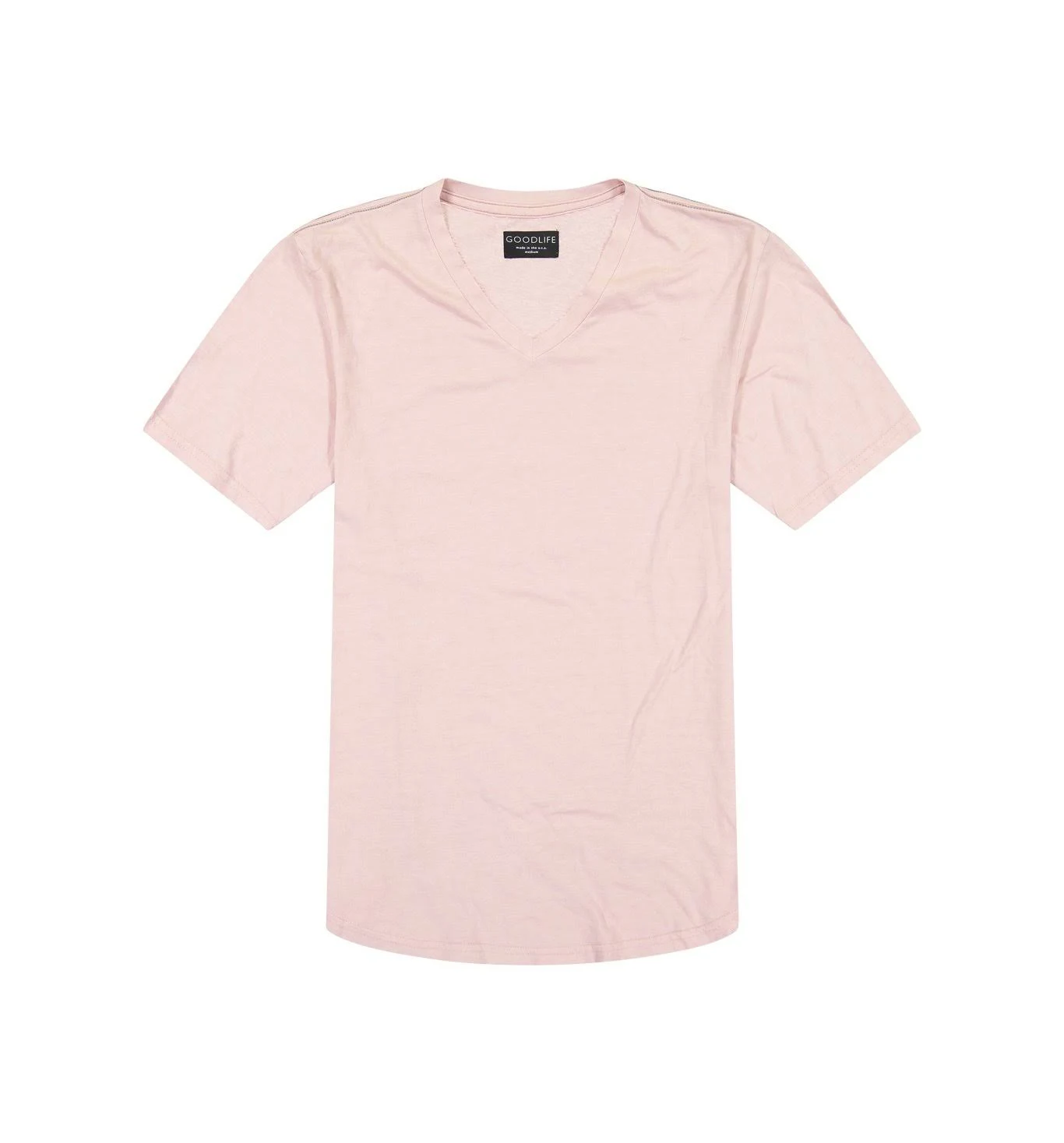 Men&s Goodlife Triblend Scallop V-Neck T-Shirt