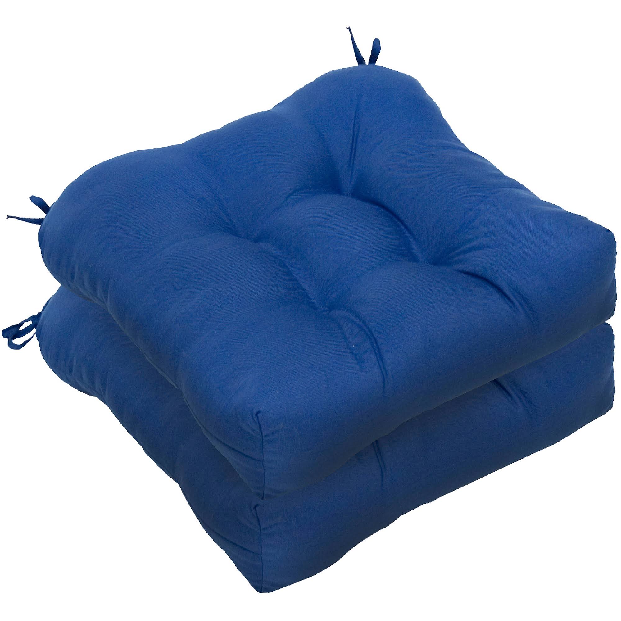 Greendale Home Fashions 20-inch Outdoor Chair Cushion Set of 2, Marine