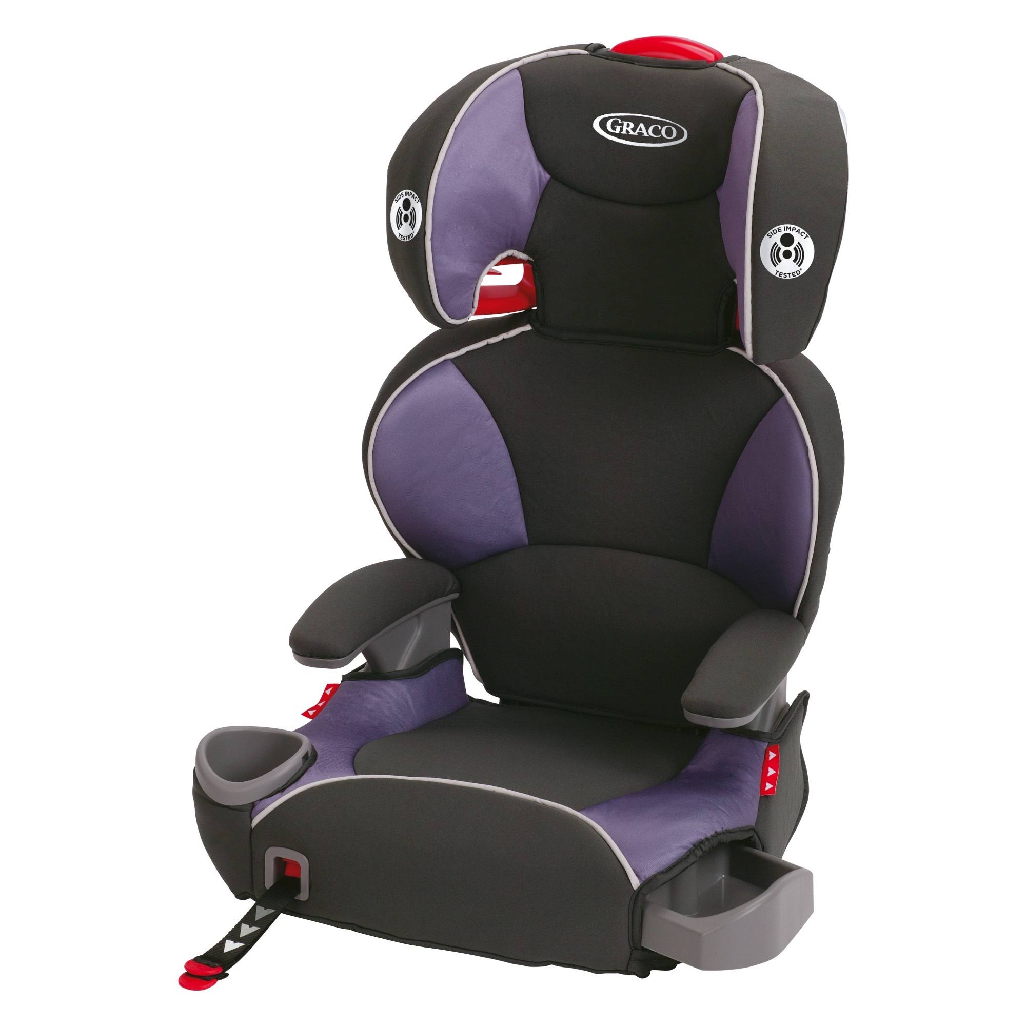 Graco Affix Highback Booster Car Seat - Grapeade