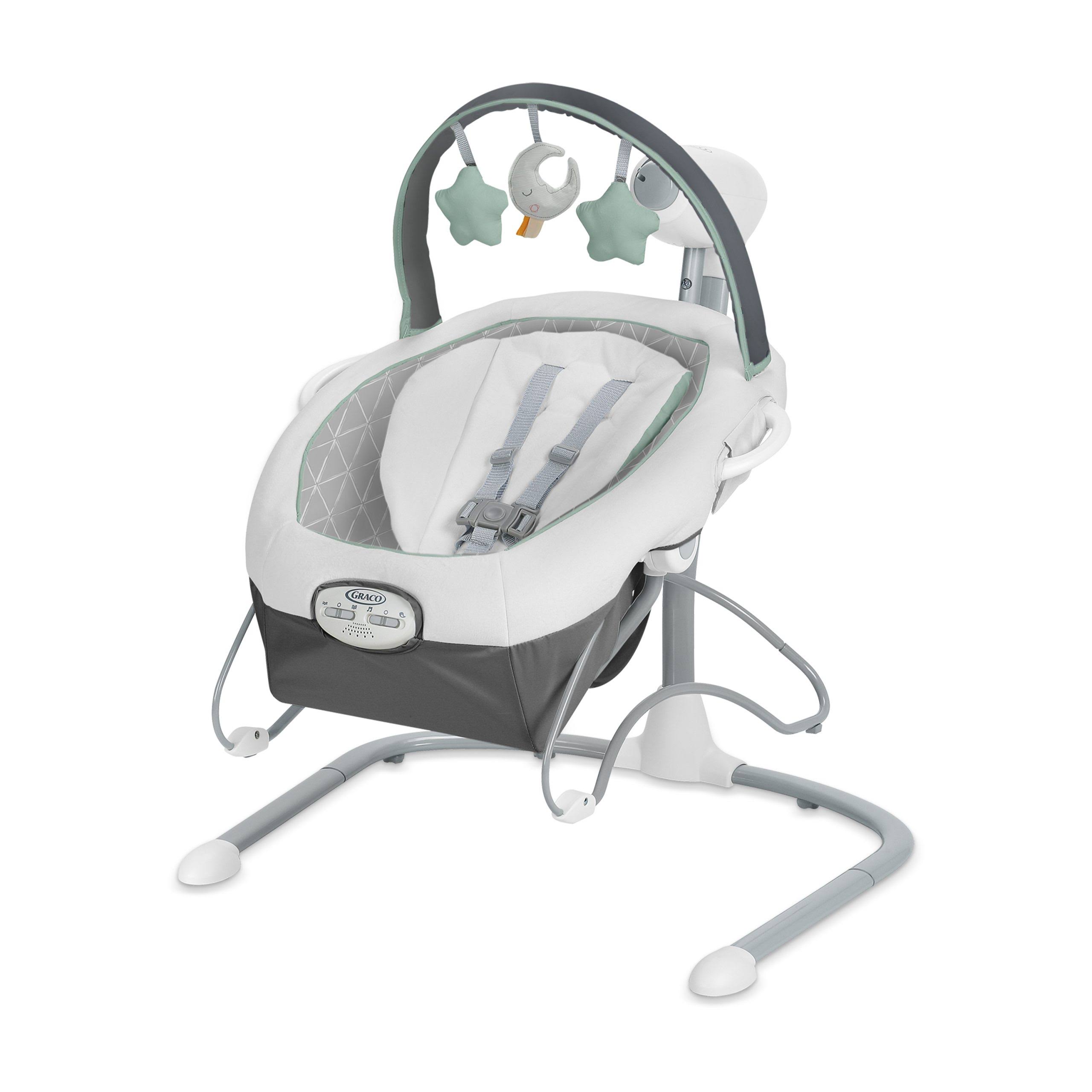 Graco Soothe N Sway LX Swing with Portable Bouncer - Derby