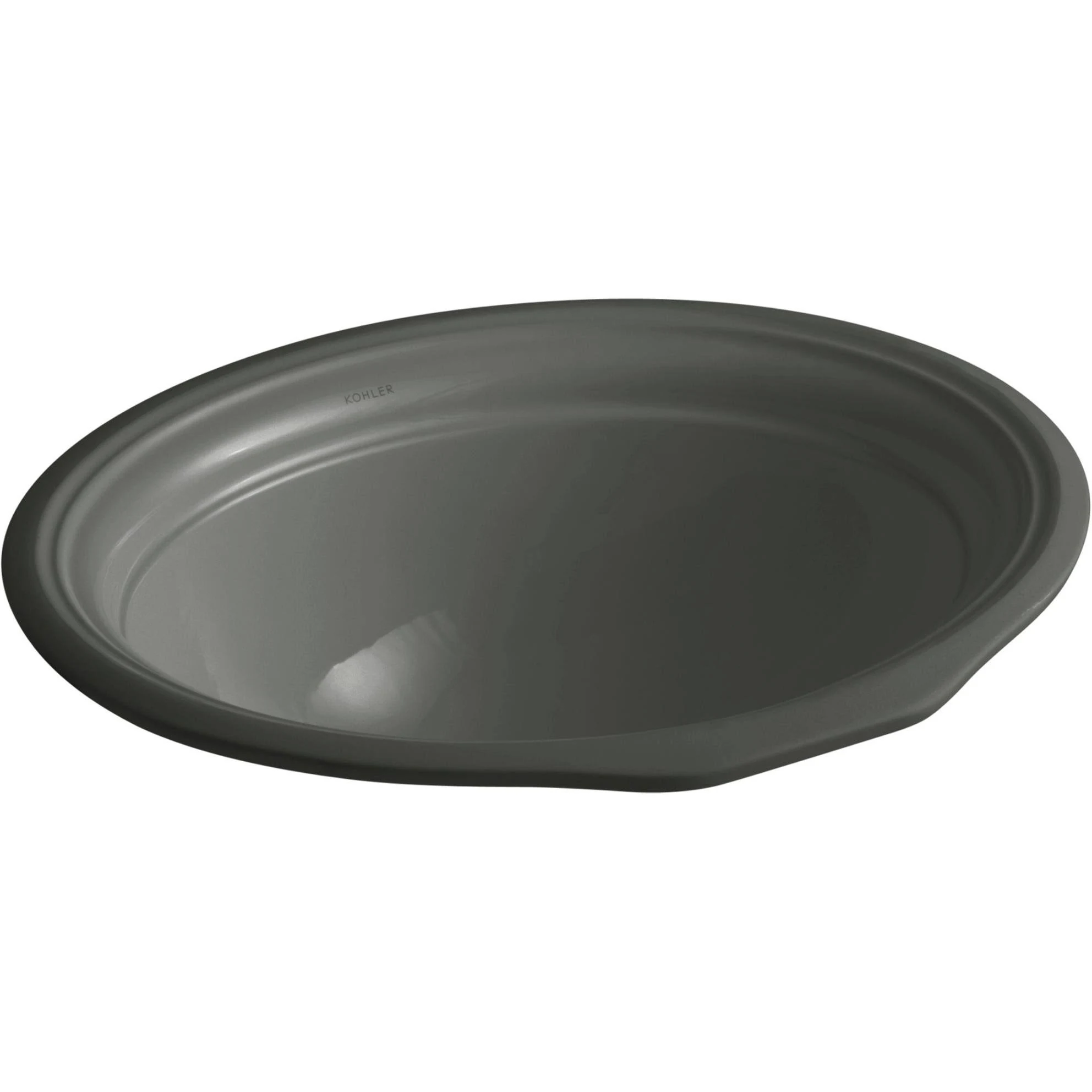 Kohler 2336-58 Devonshire 18-1/8x22 Undermount Bathroom Sink - Thunder Grey