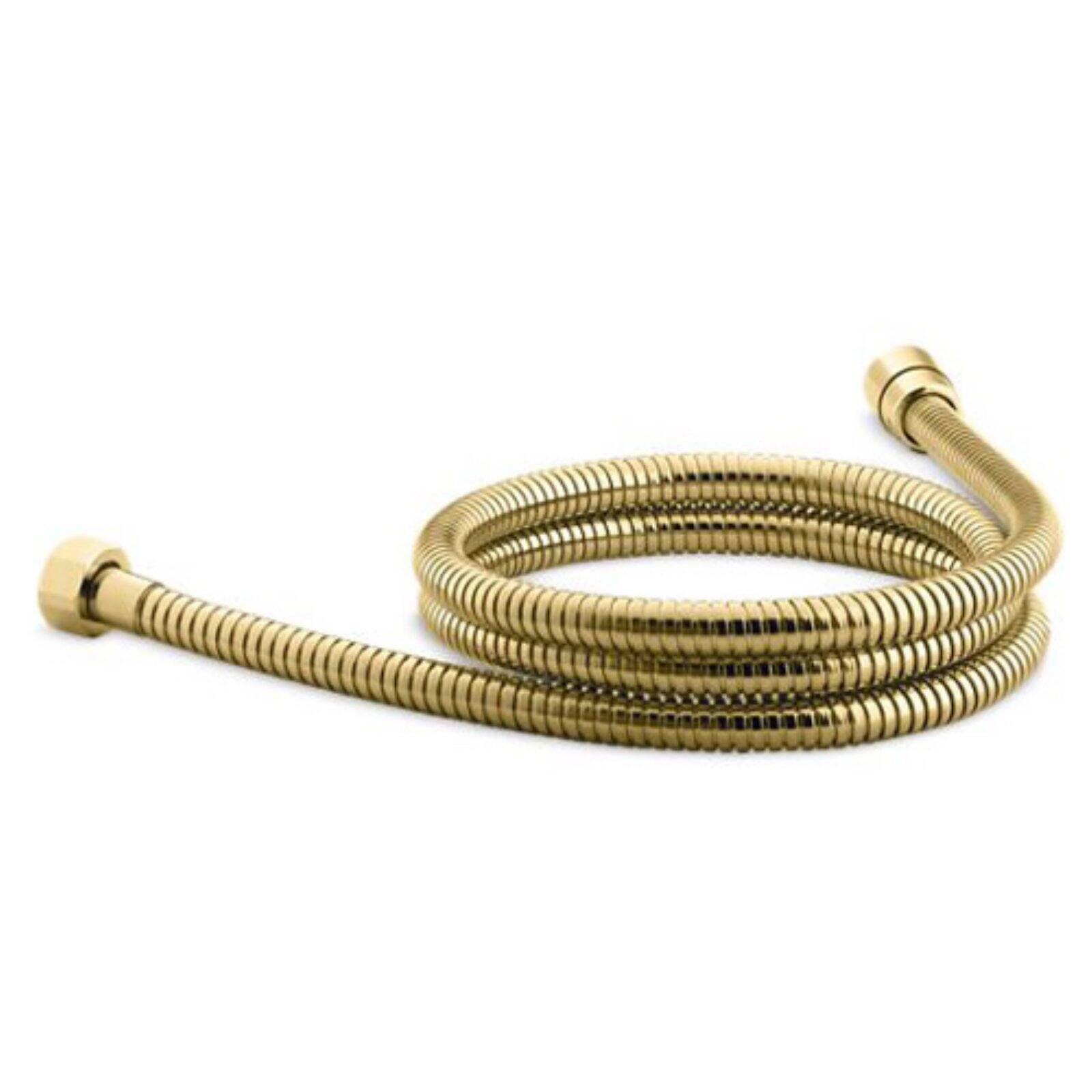 KOHLER K-8593-PB MasterShower 72 In. Metal Shower Hose, Vibrant Polished Brass