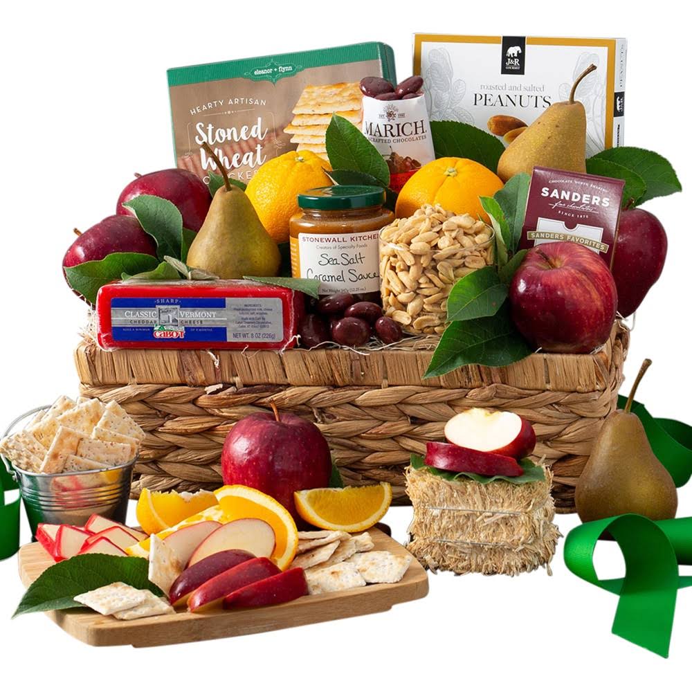 Gourmet Gift Baskets Orchard&s Abundance Fruit Gift Basket