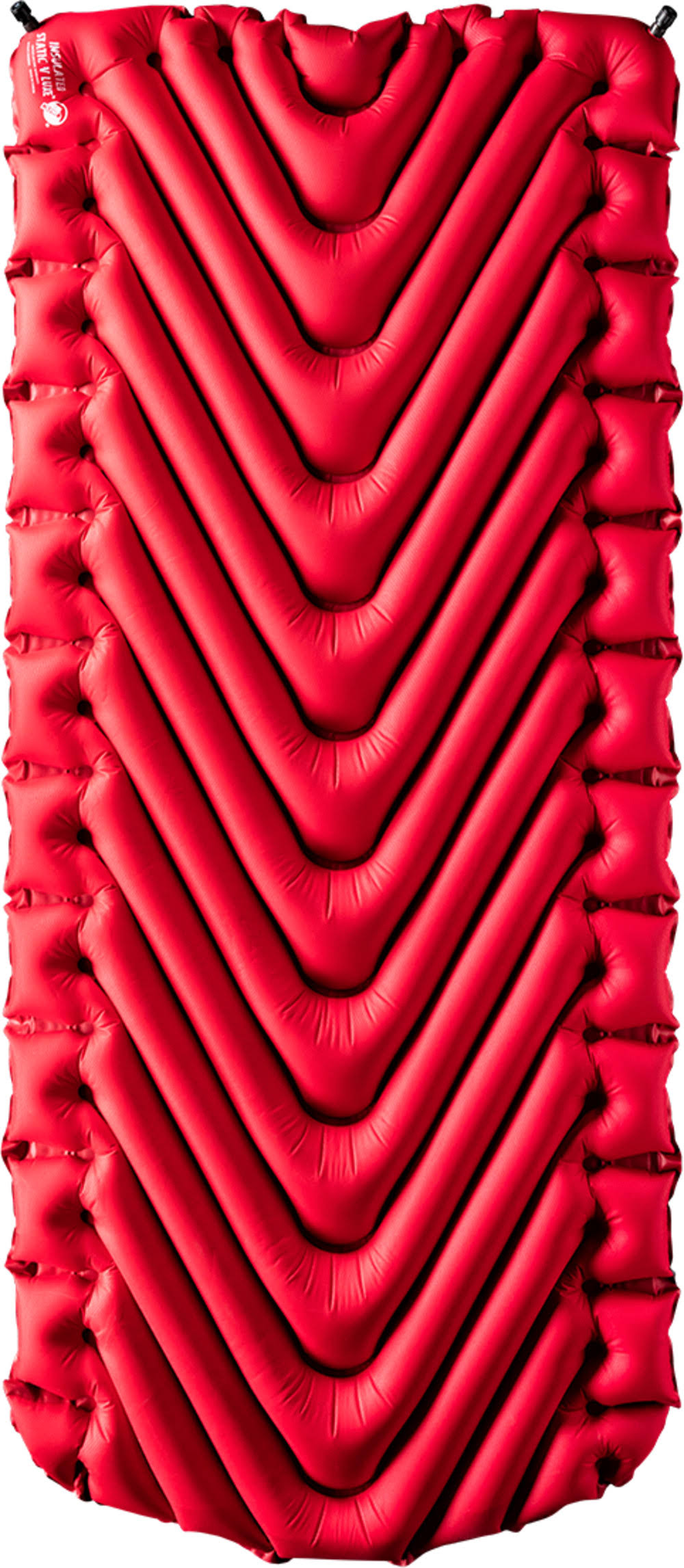 Klymit Insulated Static V Luxe Sleeping Pad - Red