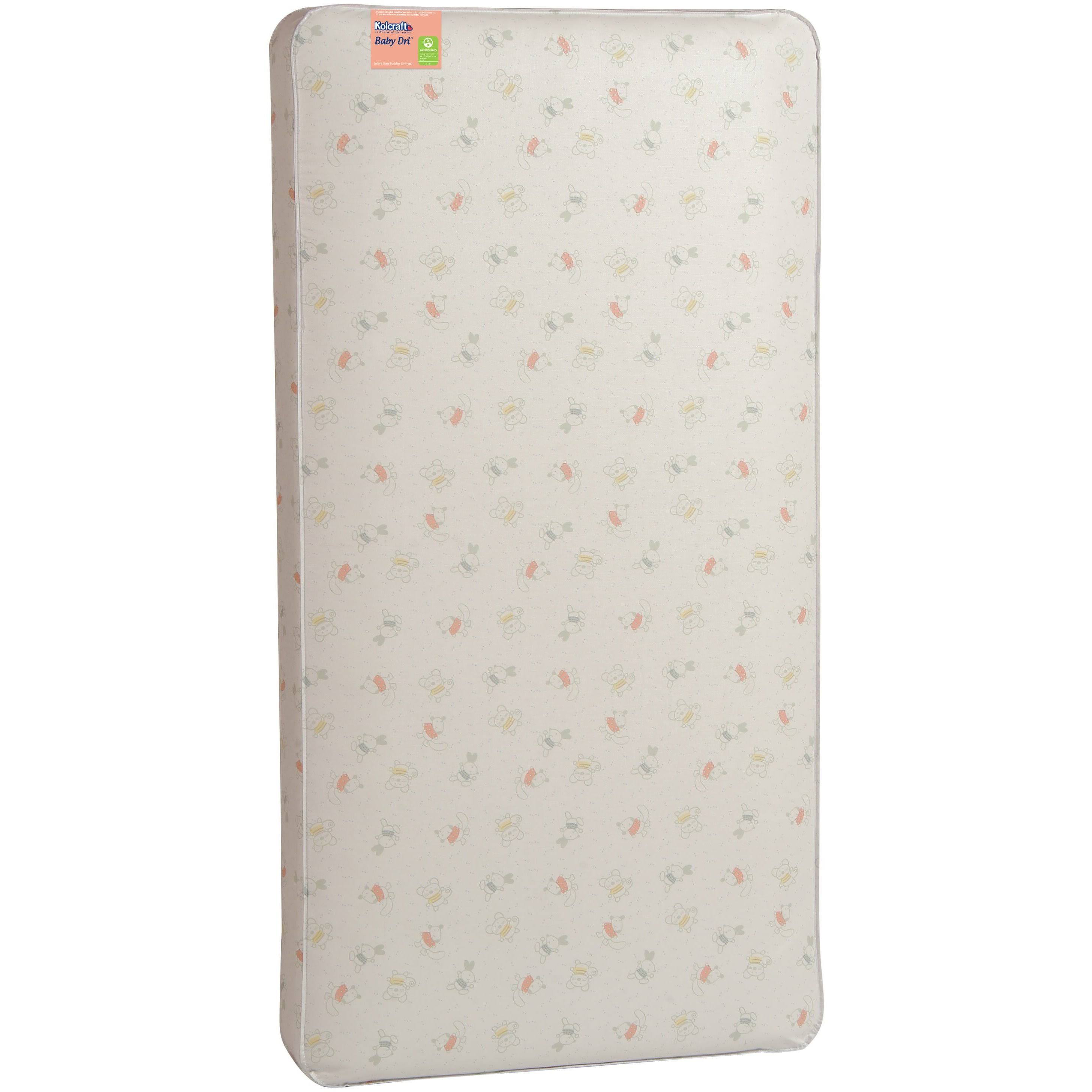 Kolcraft Baby Dri Crib and Toddler Mattress, 51.63x22 x 27.25x22 x 5x22