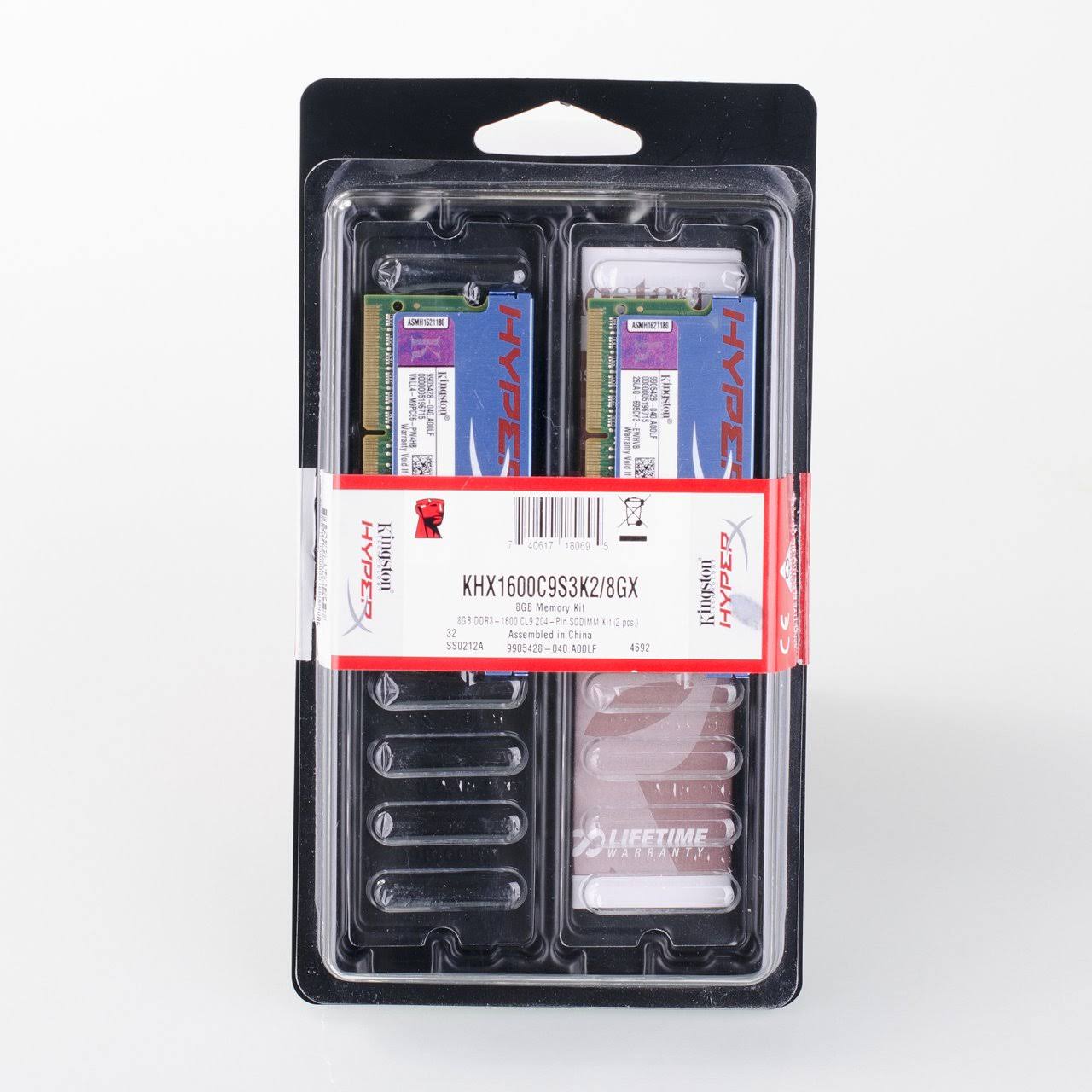 Kingston HyperX Khx1600c9s3k2/8gx 8GB DDR3 SDRAM Memory Module