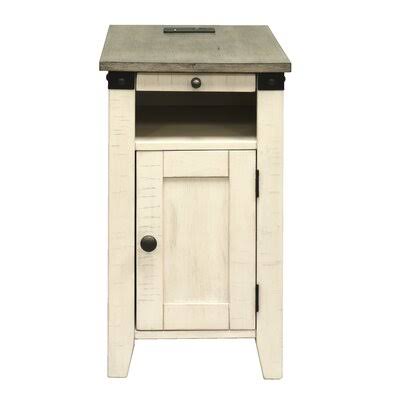 Ashworth Tray Table Gracie Oaks Color: White